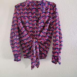 Used Top with foldable sleeves and two pockets